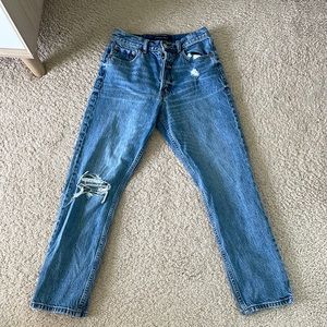 COPY - 90’s super high rise straight jeans